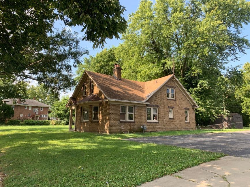 Toledo Ohio residential street
