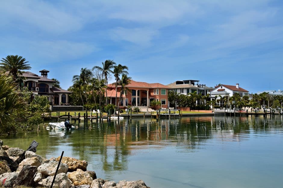 St. Petersburg Florida waterfront homes
