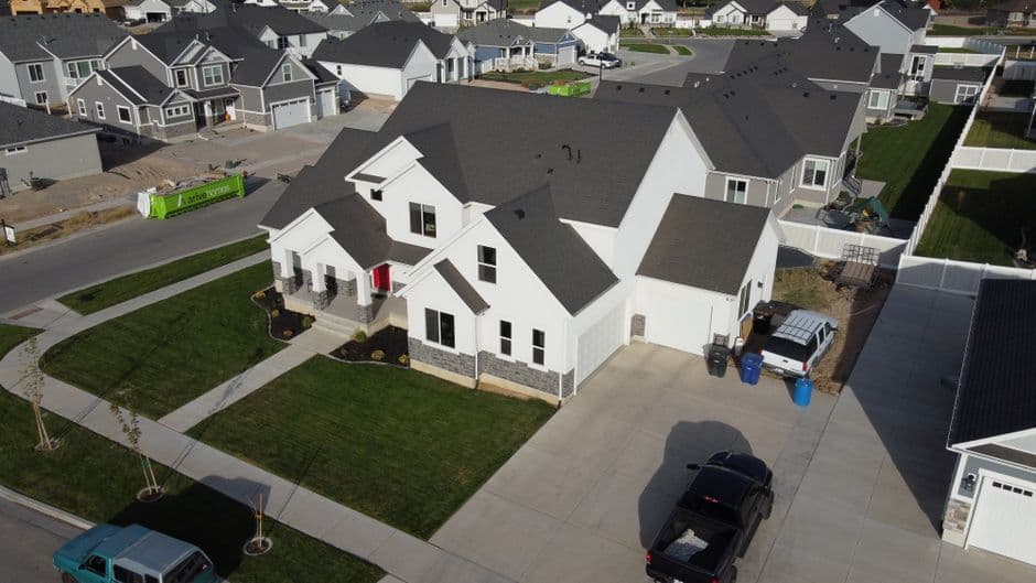 Evansville Indiana residential street